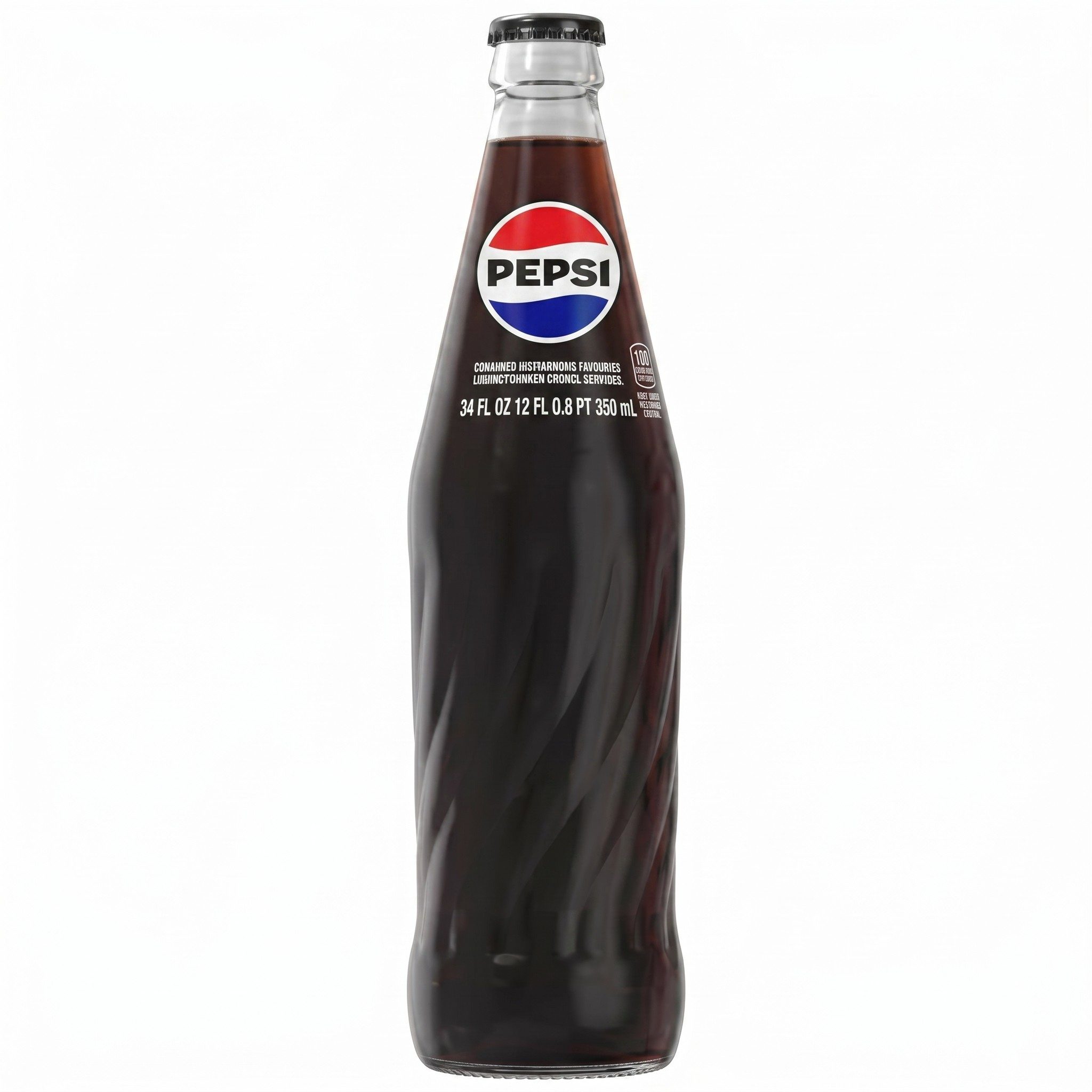 Glass Bottle Pepsi.