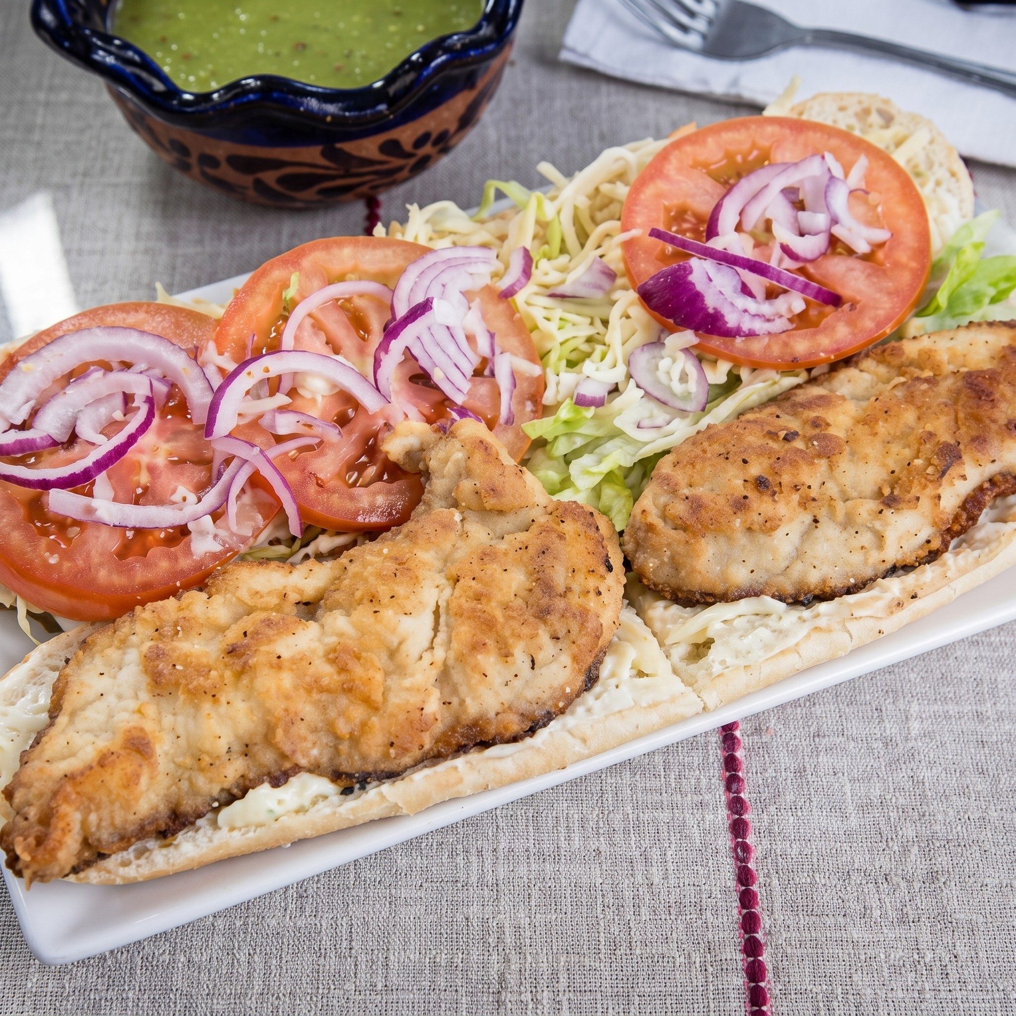 Pollo Sandwich.