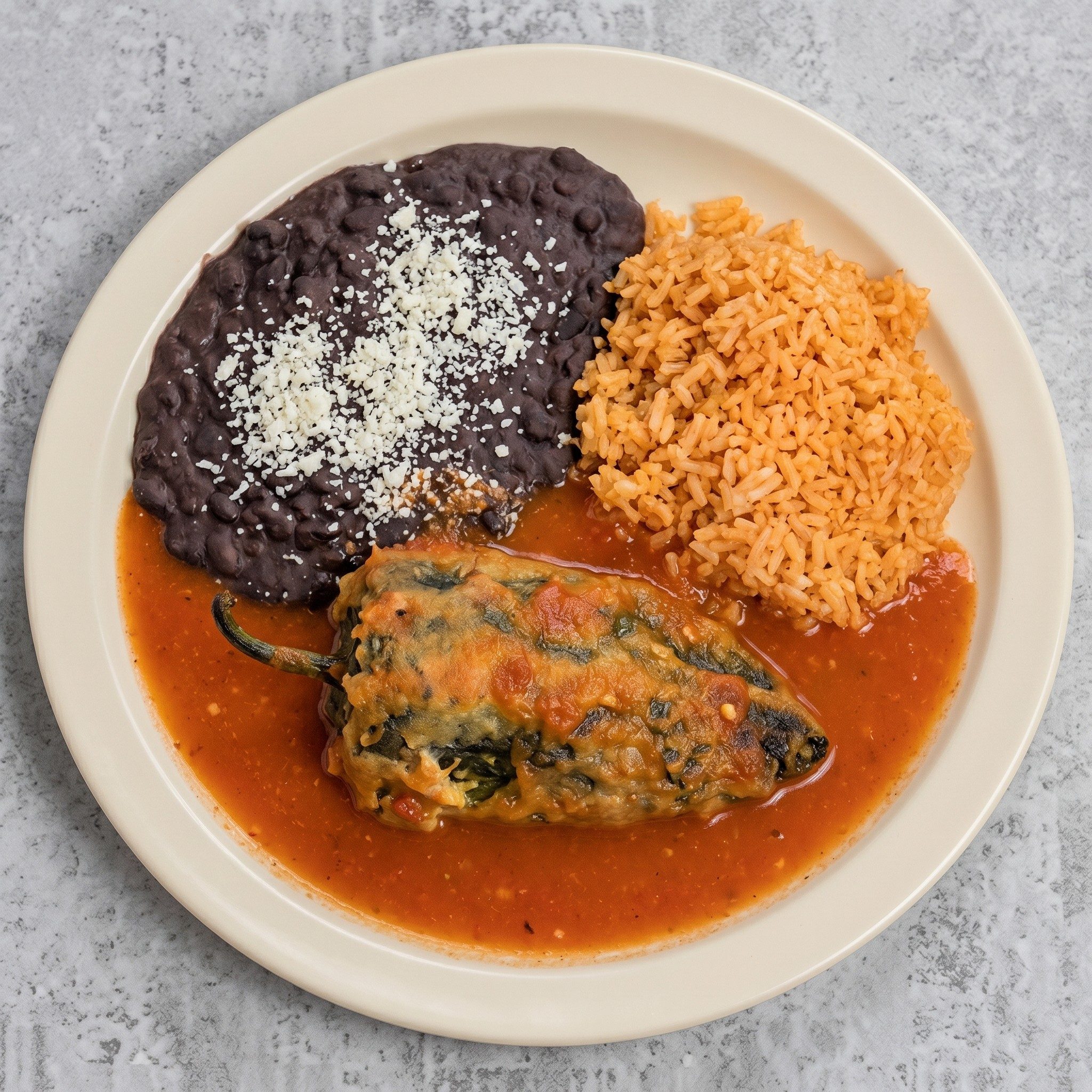 46. Chiles Rellenos De Camaron.